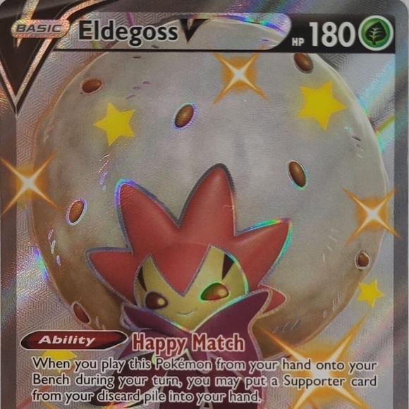 Pokemon Other - Eldegoss V - SWSH084 - Black Star Promo - Pokemon Card
